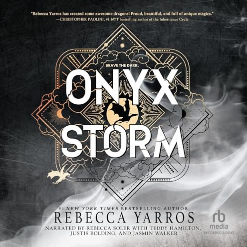 Onyx Storm, by Rebecca Yarros voiced by Henry W. Kramer voice actor Onyx Storm, by Rebecca Yarros voiced by Henry W. Kramer voice actor